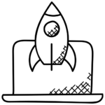 test and launch website